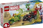 Конструктор LEGO Marvel Гонки на электромобилях с динозаврами 124 детали (11198)