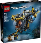 Конструктор LEGO Technic Глибоководний дослідницький підводний човен 413 деталей (42201)