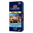 Чорний чай Chester Earl Grey в пакетах 25шт по 2г