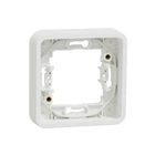 Рамка Schneider Electric Mureva Styl одноместная IP55 без винтов белая MUR39107