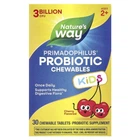 Пробіотична суміш Nature's Way Primadophilus Kids 3 Billion CFU, 30 жевательных таблеток - Вишня для дітей