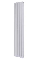 Дизайнерский вертикальный радиатор отопления ARTTIDESIGN Livorno II 5/1800/340/50 белый матовый LV II.5.180.34.5.W