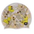 Шапка для плавания PRINT JR Arena 94171-237 мультиколор, OSFM