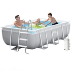 Каркасный бассейн с лестницей Intex картриджный фильтр-насос, 300х175х80 см (IP-175216)