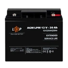 Акумулятор свинцево-кислотний для ДБЖ LogicPower AGM LPM 12V - 20 Ah 400 циклів під болт М5 (LP22882)