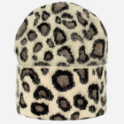 Czapka damska zimowa beanie Art Of Polo cz21422 One size Lamparta