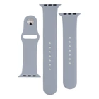 Ремінець для Apple Watch Band Silicone Two-Piece 42/44/45/49 mm Колір 26.Mist Blue