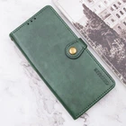 Шкіряний чохол-книжка GETMAN Gallant (PU) для Samsung Galaxy A26 5G Зелений