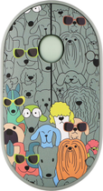 Миша 2E MF300 PETS:DOGS Silent WL BT Green (2E-MF300WPETSGN)
