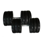 Гантелі композитні Newt NE-PL-R-016-2D, Rock Pro-R, 2 шт. по 16.5 кг (NE-PL-R-016-2-RT)