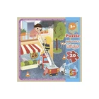 Детский пазл "Транспорт" G-Toys LT09, 20 элементов