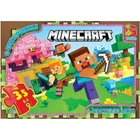 Дитячий пазл "Minecraft" G-Toys MC797 плакат 35 елементів
