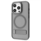 Чехол с подставкой Прув Mainstay Case with Magnetic Ring MagSafe для Apple iPhone 16 Pro Max gray