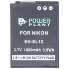 Аккумулятор к фото/видео PowerPlant Nikon EN-EL12 (DV00DV1242)