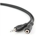 Кабель Cablexpert 3.5 мм - 3.5 мм (M/F), 1.5 м, черный (CCA-423)