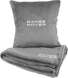 Подушка та плед в авто EVAtech із махри M для Range Rover сірі (MBLMPSMGV076)