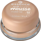 Тональний крем Essence Cosmetics Soft Touch Maquillaje En Mousse 01-Matt Sand 16 г (4250035253360)