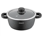 Кастрюля с крышкой Ardesto Anzio AR2412GE 16 см 1.2 л черная 4929628