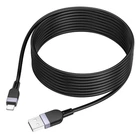 Кабель HOCO Lightning Energy silicone charging data cable X109 | 3m, 2.4A |