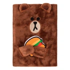 Блокнот пухнастий YES Line Friends Brown 151745 4915795