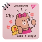Блокнот YES Line Friends Chu 151750 80 листов 4918682