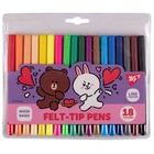 Набір фломастерів YES Line Friends 650551 18 кольорів 4920145