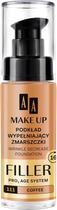 Podkład do twarzy AA Make Up Filler Wygładzający i wypełniający zmarszczki 111 Coffee 30 ml (5900116027579)