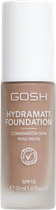 Тональний крем для обличчя Gosh Hydramatt Very Dark 016N 30 мл (5711914183134)