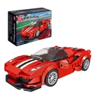 Конструктор Ferrari Спортивная машина 329 детали, красная