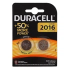 Літієві батарейки Duracell DL2016 /CR2016 типу таблетка 3V 2 шт 57332