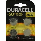 Літієві батарейки Duracell DL2032 / CR2032 типу таблетка 3V 4 шт 57342
