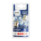 Лампа розжарювання Bosch Pure Light P21W 12V 21W BA15s (блістер 2 шт.) 1987301017