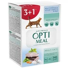 Влажный корм для кошек Optimeal с треской и овощами в желе 85 г
