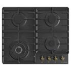 Варильна поверхня Gorenje газова, 60см, чавун, чорний [GW642CLB]