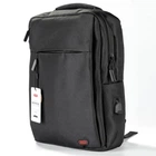 Рюкзак XO с USB для ноутбука 15,6" с USB удлинителем CB02 Black (CB02_15)