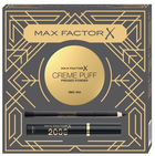 Zestaw Max Factor Prasowany puder do twarzy 14 g + Pogrubiający tusz do rzęs 9 ml + Kredka do oczu 4 g (3616306379220)