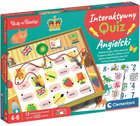 Gra planszowa Clementoni Uczę się bawiąc! Interaktywny quiz Angielski 50943 (edycja polska)(8005125509430)