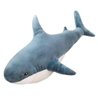 Акула 40 см baby shark м'яка плюшева іграшка обнімашка для сну подушка