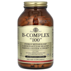 Solgar B-Complex "100" Комплекс Витаминов Группы B – 250 капсул (033984011519)