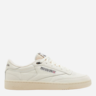 Sneakersy męskie skórzane Reebok Club C 85 Vintage 100033000 45 Białe (4066755168323)