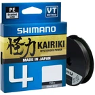 Шнур Shimano Kairiki 4 PE (Steel Gray) 150m 0.19mm 11.6kg