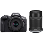 Беззеркальный фотоаппарат Canon EOS R100 kit 18-45mm + 55-210mm IS STM (6052C036)