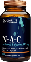 Suplement diety Doctor Life N-A-C n-acetylo-l-cysteina 250 mg 60 kapsułek (5906874819951)