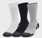 Шкарпетки Under Armour Ua Performance Tech 3Pk Crew MD сірий 1379512-011