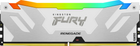 Pamięć RAM Kingston FURY DDR5-8400 24576MB PC5-67200 Renegade RGB White (KF584CU40RWA-24)