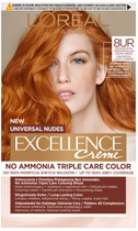 Фарба для волосся L'Oreal Paris Excellence 8UR Світлий мідний 270 г (3600524126148)