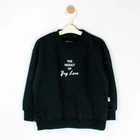 Світшот дитячий Dexter's oversize big love 122 см Чорний