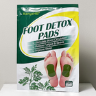 Антиоксидантные пластыри на стопы KanyeHB "Foot Detox Pads" стопные детокс патчи для очищения от токсинов и шлаков (12 шт / 6 пар)