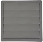 Вентиляційна решітка Airroxy KzZZ 170x170 120 gray (02-305)