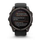 Смарт-годинник Garmin fenix 8 51mm,Saph Solar,CrbnGry Ti/Blk,Blk/PblGryBnd (010-02907-11)